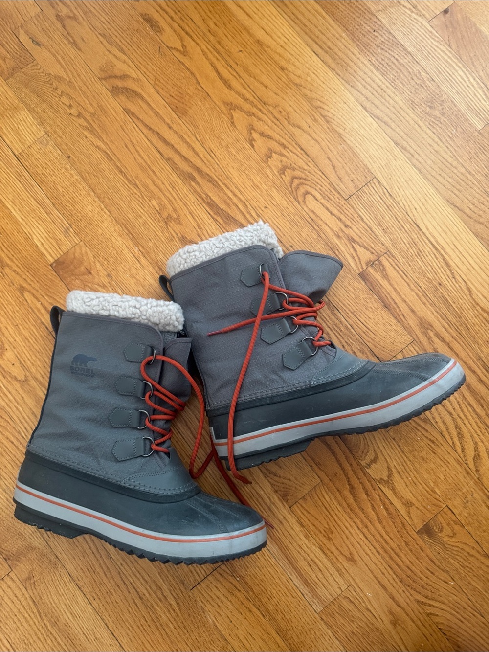 Sorel 1964 Pac Nylon Men's Gray Winter Boots